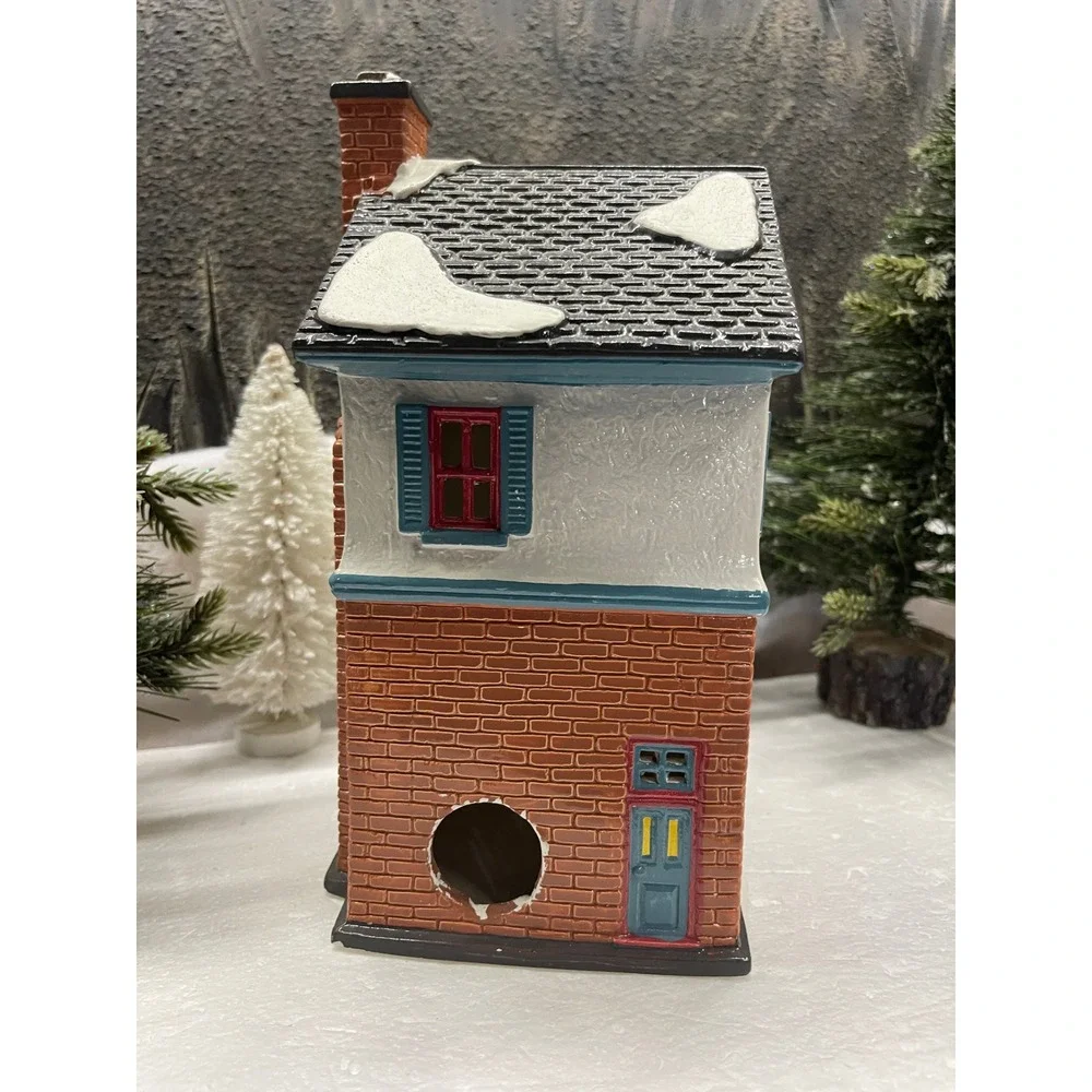 Department 56 Snow Village MARVEL'S BEAUTY SALON 1994 Vintage 54817